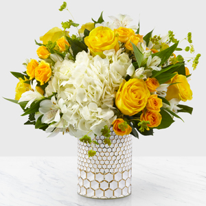 The FTD Bees Knees Boquet Vase Arrangement