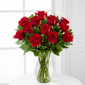 The FTD® Blooming Masterpiece™ Rose Bouquet Bouquet - VASE INCLUDED