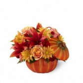 The FTD Bountiful Bouquet Pumpkin Arrangement