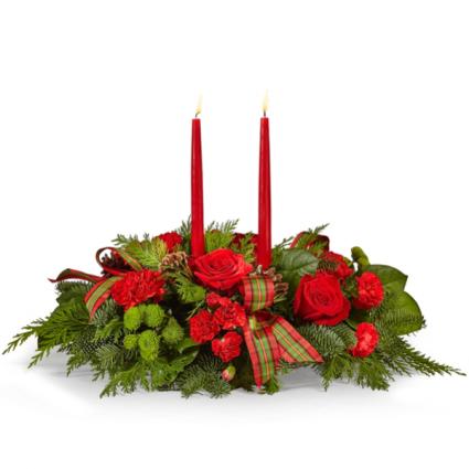 The FTD® By the Candlelight Centerpiece  