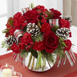 The FTD® Christmas Peace™ Bouquet VASE INCLUDED
