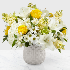 The FTD Comfort and Grace Bouquet  Vase Arrangement 