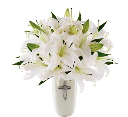 The FTD® Faithful Blessings™ Bouquet - VASE INCLUD 