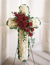 The FTD Floral Cross Easel Wreath #4