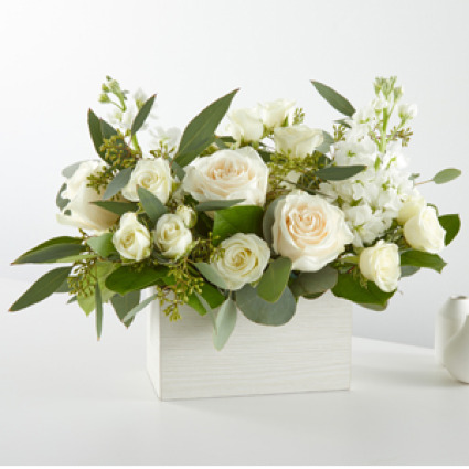 The FTD Fresh Linen Box Bouquet 