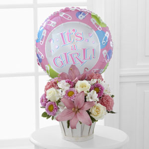 The FTD® Girls Are Great!™ Basket Arrangement
