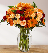 The FTD® Golden Autumn™ Bouquet Fall flowers