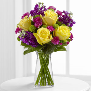 The FTD® Happy Times™ Bouquet - VASE INCLUDED