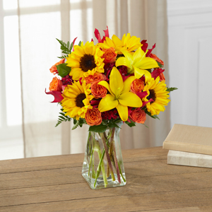 The FTD® Harvest Heartstrings™ Bouquet Bouquet - VASE INCLUDED