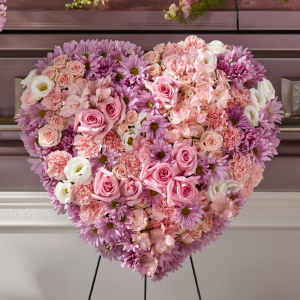 The FTD Heaven's Light Standing Heart 