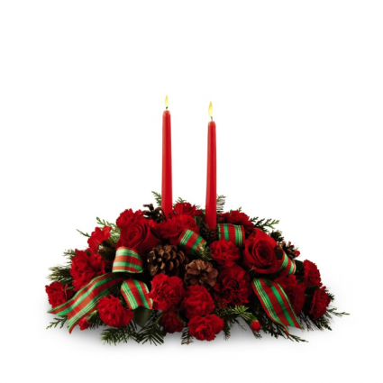The FTD Holiday Classics Centerpiece christmas
