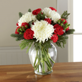 The FTD® Holiday Enchantment™ Bouquet VASE INCLUDED
