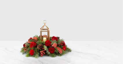 The FTD® I'll Be Home for Christmas Lantern Center