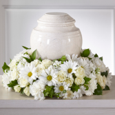 The FTD Ivory Gardens Cremation Adornment  Cremation Adornment 