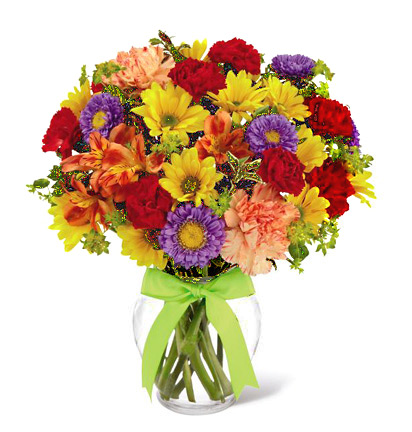 The FTD® Light and Lovely™ Bouquet- VASE INCLUDED