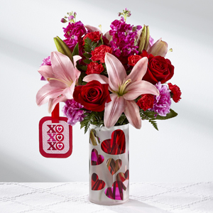 Love You XO Bouquet Valentine's Day