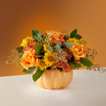 The FTD Pumpkin Spice Forever Bouquet 