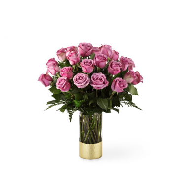 The FTD Pure Beauty Lavender Rose Bouquet