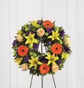 The FTD Radiant Rembrance Wreath Wreath #9