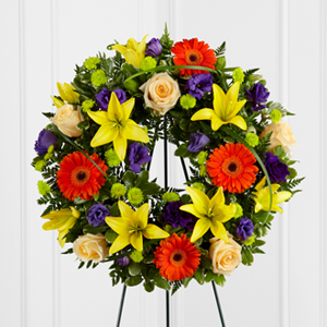 The FTD® Radiant Remembrance™ Wreath Wreath
