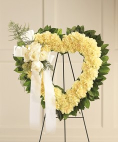 The FTD Standing Open Heart Wreath #3