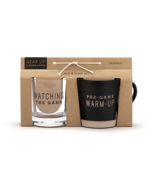 The Game - Mug and Rocks Glass Set 