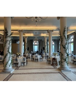 The Georgian Hall Reception Tables
