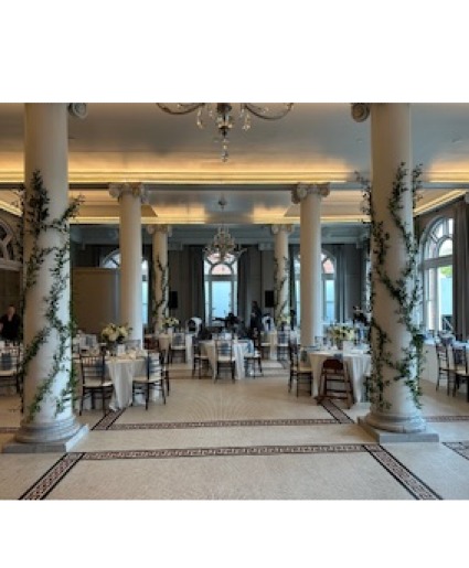 The Georgian Hall Reception Tables