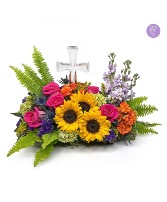 The Glory of Easter Flower Arrangment
