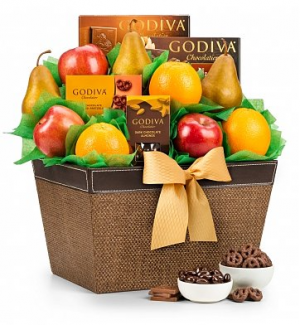 The Godiva Fruit Basket.  