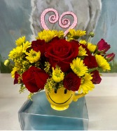 the happy mug fresh flowers