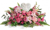 The Heartfelt Farewell Bouquet T28-08B - Deluxe Shown