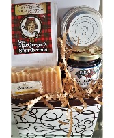 THE LOCAL GIFT BOX Cookies, jam, candle and soap