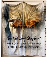 The Lord Is My Shepherd Throw