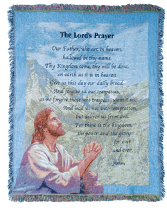 The Lords Prayer Throw 