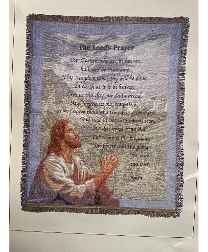 The Lord’s Prayer Throw