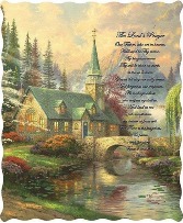 The Lord's Prayer Throw Keepsakes