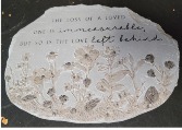 The Loss of A Loved Garden Stone Gift