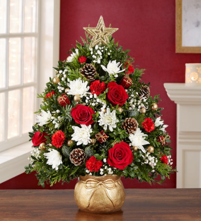 The Magic of Christmas Holiday Flower Tree 179348