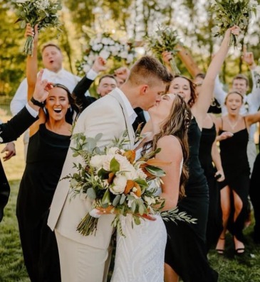 The Mayhew's Wedding  in Syracuse, IN | Dynamic Floral