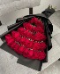 The Midnight Crimson Bouquet Bouquet - Red Roses