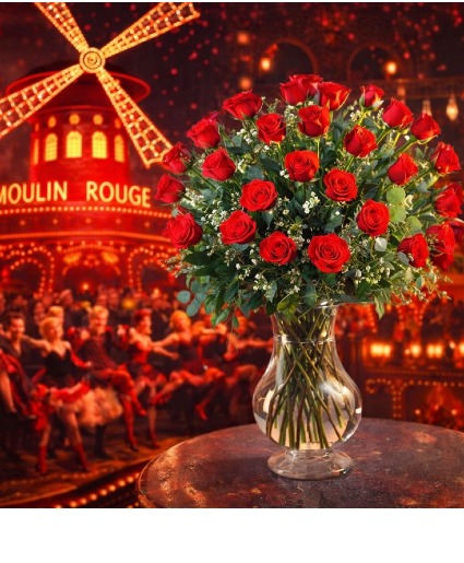 The Moulin Rouge! Three Dozen Roses 