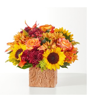 The outdoors bouquet  Fall designe