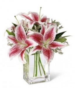 The Pink Lily Bouquet S22-4298
