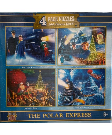 The Polar Express 4pk Puzzles 