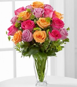 The Pure Enchantment™ Rose Bouquet VASE  