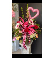 The Queen of Hearts  Flower Arrangement in Greenville, Kentucky | Brittany's House of Flowers