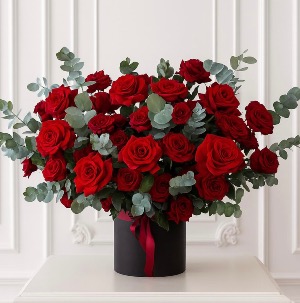 The Royal Red Rose Box  Birthday, Anniversary, Just because 