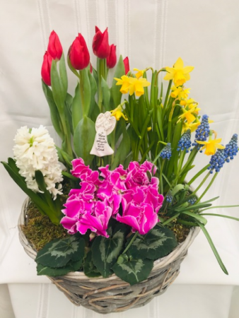 The Scent of Springtime Planter Basket