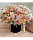 The Show Stopper Assorted Roses and florals in Round Box